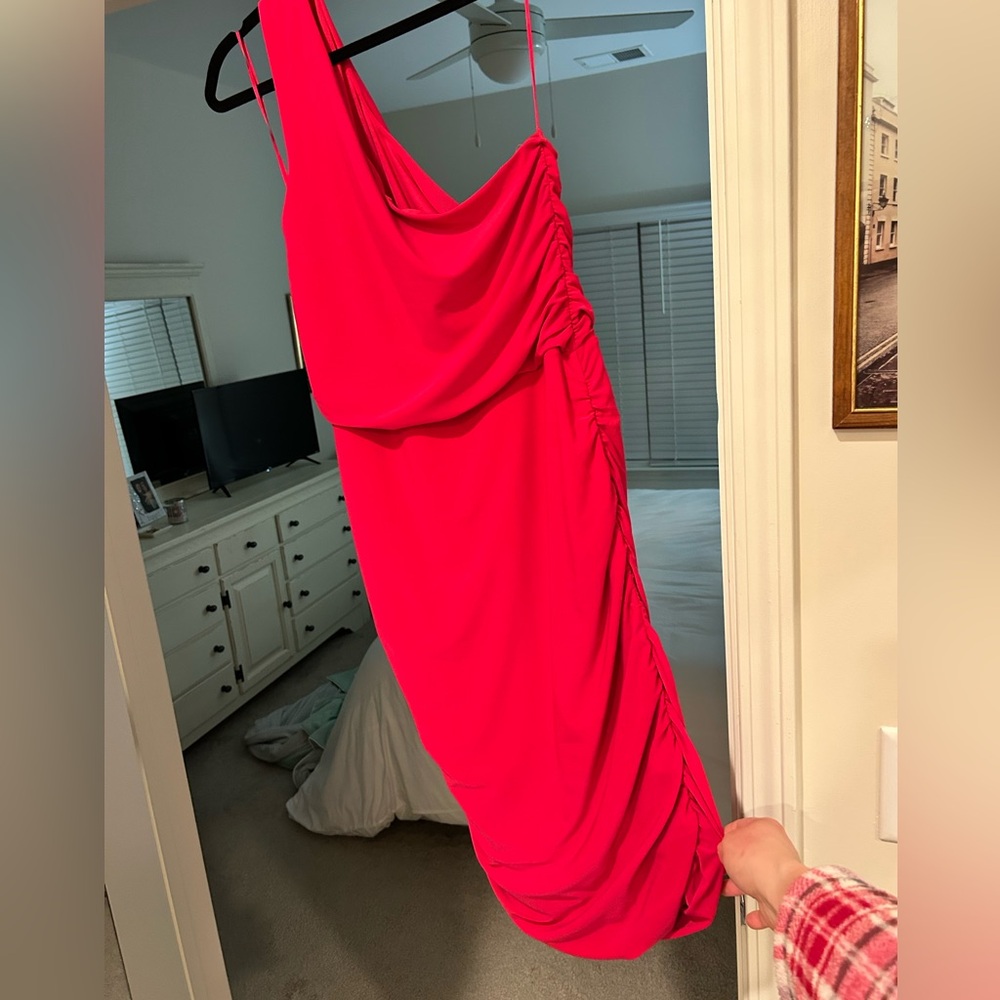 Hot pink Express Cocktail dress